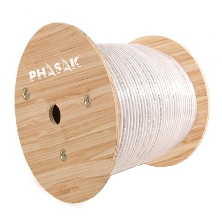 Phasak Bobina de Cable de Red Cat 6A SFTP 305m Gris PHR 660 Phasak Bobina de Cable de Red Cat 6A SFTP 305m Gris PHR 660